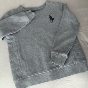 Polo by Ralph Lauren Light Gray Crewneck Sweatshirt